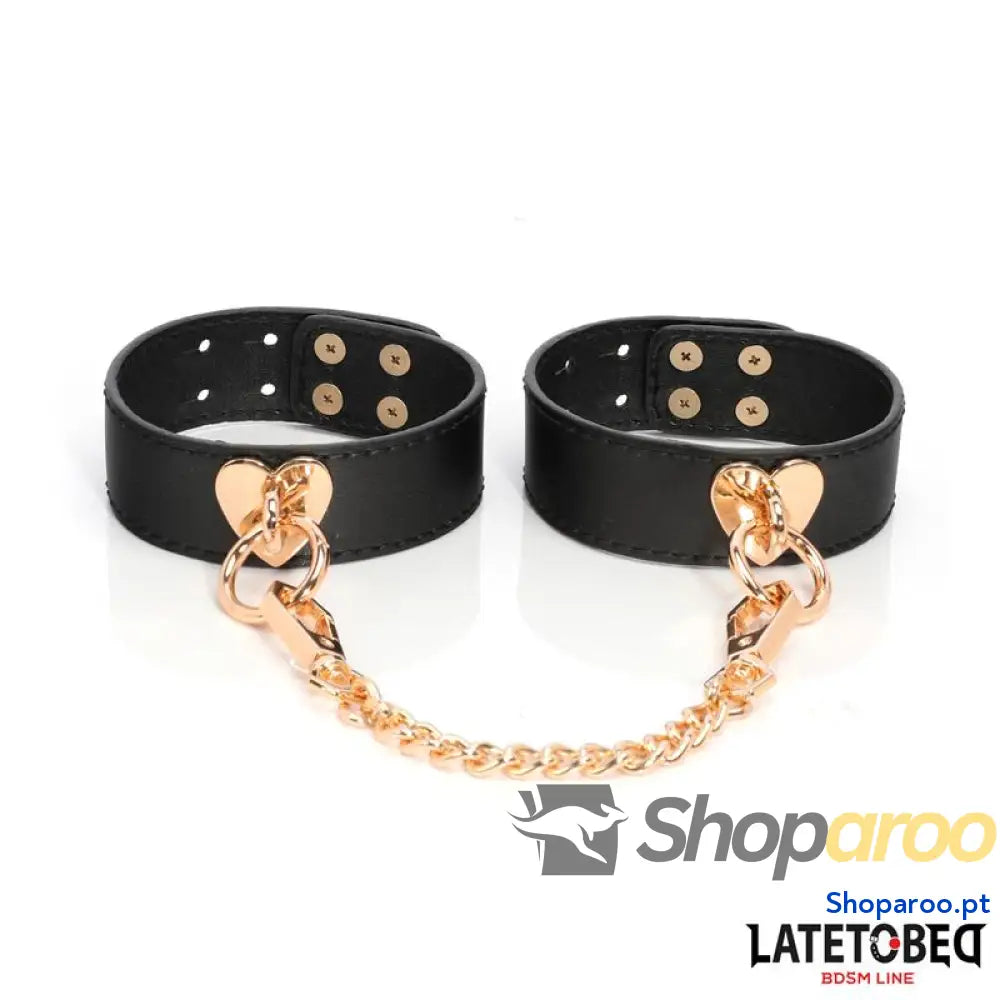 Kit de bondage LATETOBED BDSM LINE com 8 peças e estojo armazenamento