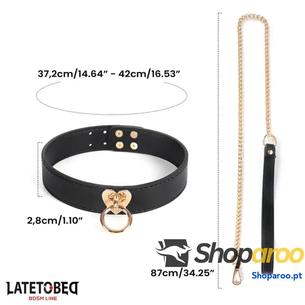 Kit de bondage LATETOBED BDSM LINE com 8 peças e estojo armazenamento