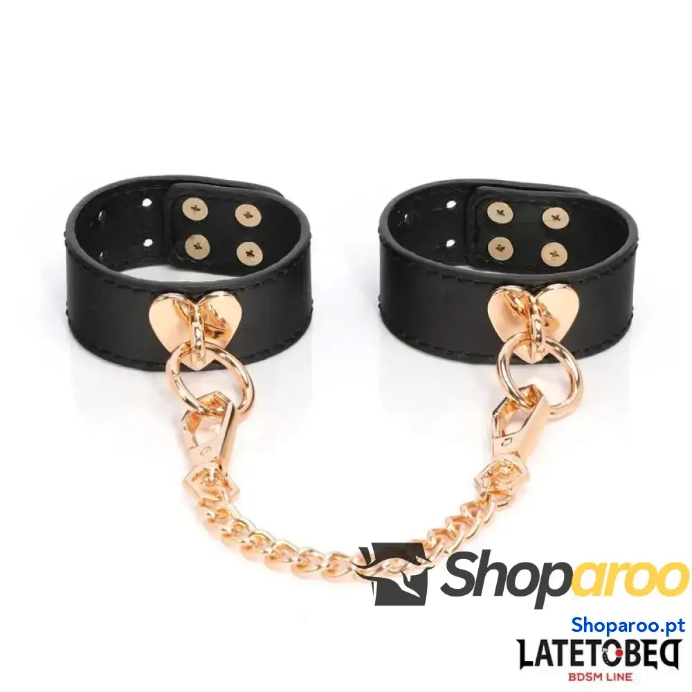 Kit de bondage LATETOBED BDSM LINE com 8 peças e estojo armazenamento