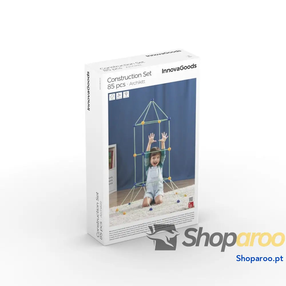 Kit de Construção Fortalezas Archikitt InnovaGoods 85 Peças
