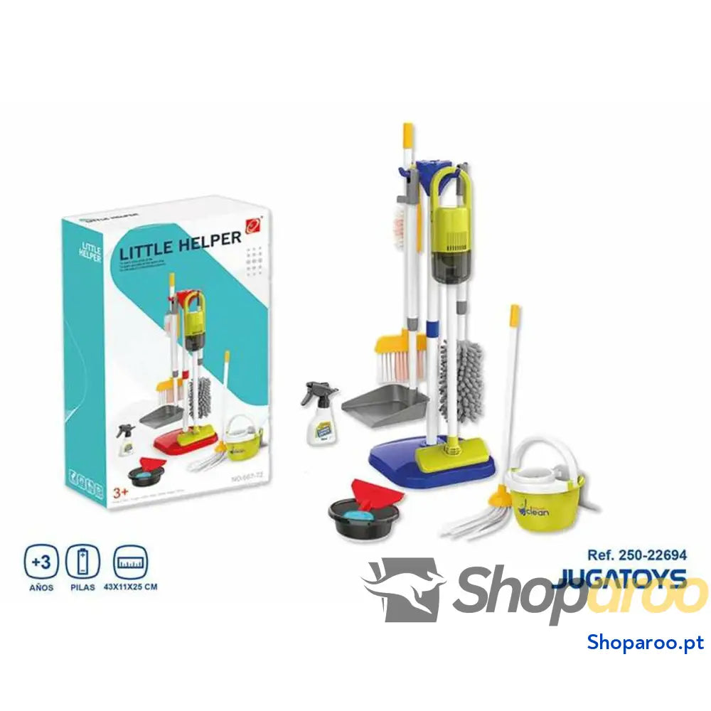 Kit de Limpeza & Armazenamento 43 x 11 x 25 cm