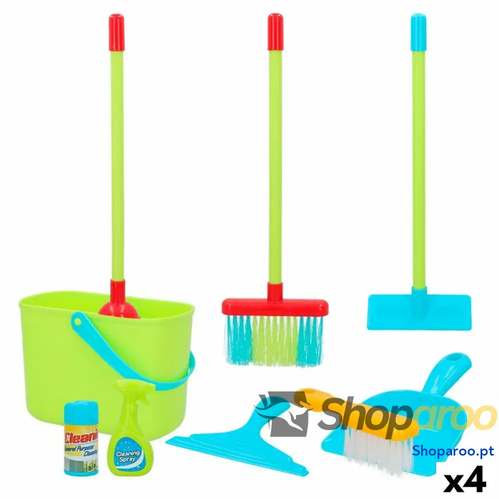 Kit de Limpeza & Armazenamento PlayGo 6 x 50 x 6 cm (4 Unidades)