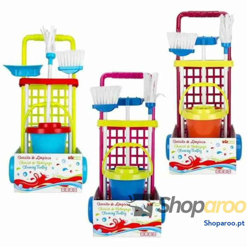 Kit de Limpeza & Armazenamento Trolley 12-N