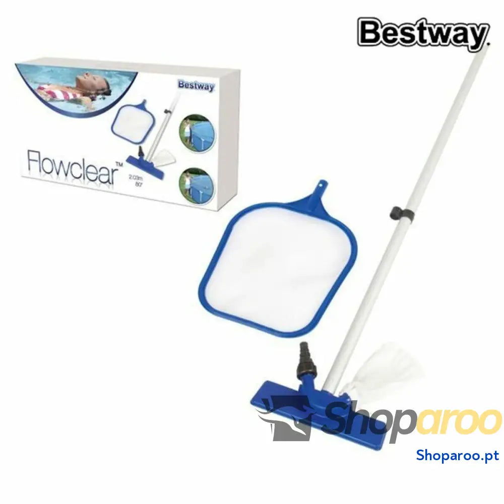 Kit de Manutenção Bestway para Piscina com Vara de 167 cm Jardim 58013