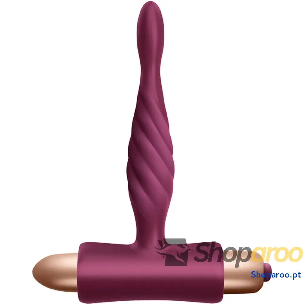 KIT RAPTURE VIBRADOR CLÁSSICO + PLUG ANAL PARA INICIANTES