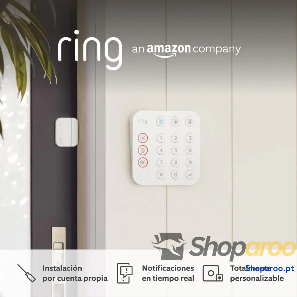 Kit Ring Alarm S | Sistema de segurança doméstica com alarme e vigilância assistida opcional Sem compromissos a longo