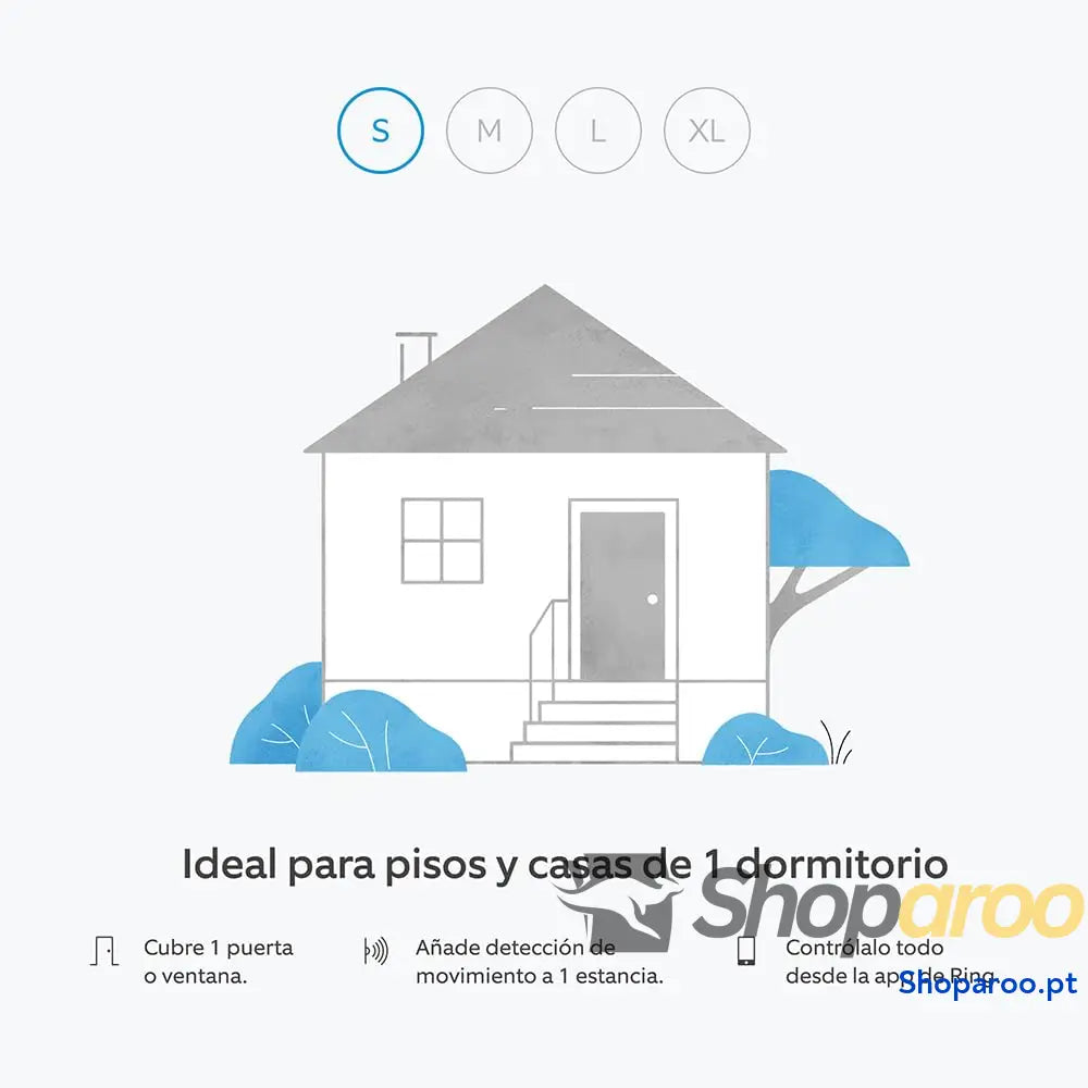 Kit Ring Alarm S | Sistema de segurança doméstica com alarme e vigilância assistida opcional Sem compromissos a longo