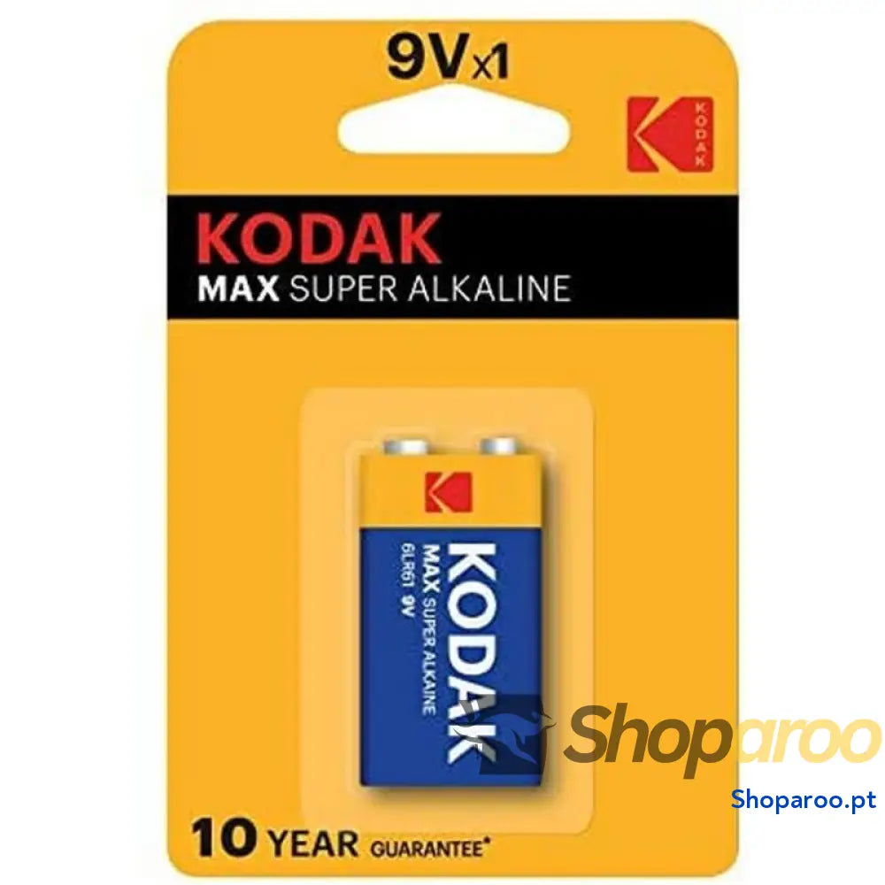 KODAK BATERIA ALCALINA MAX 9V LR61