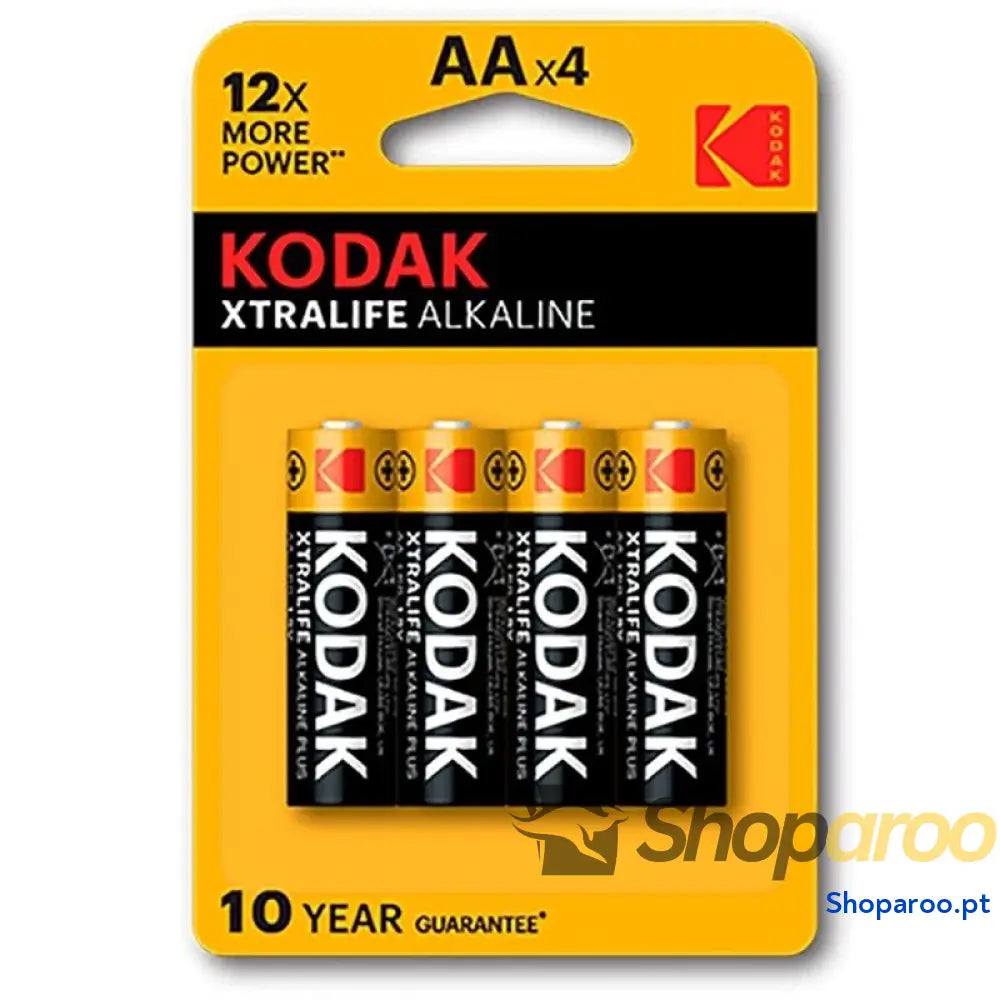 KODAK BATERIA ALCALINA XTRALIFE AA LR6 * 4
