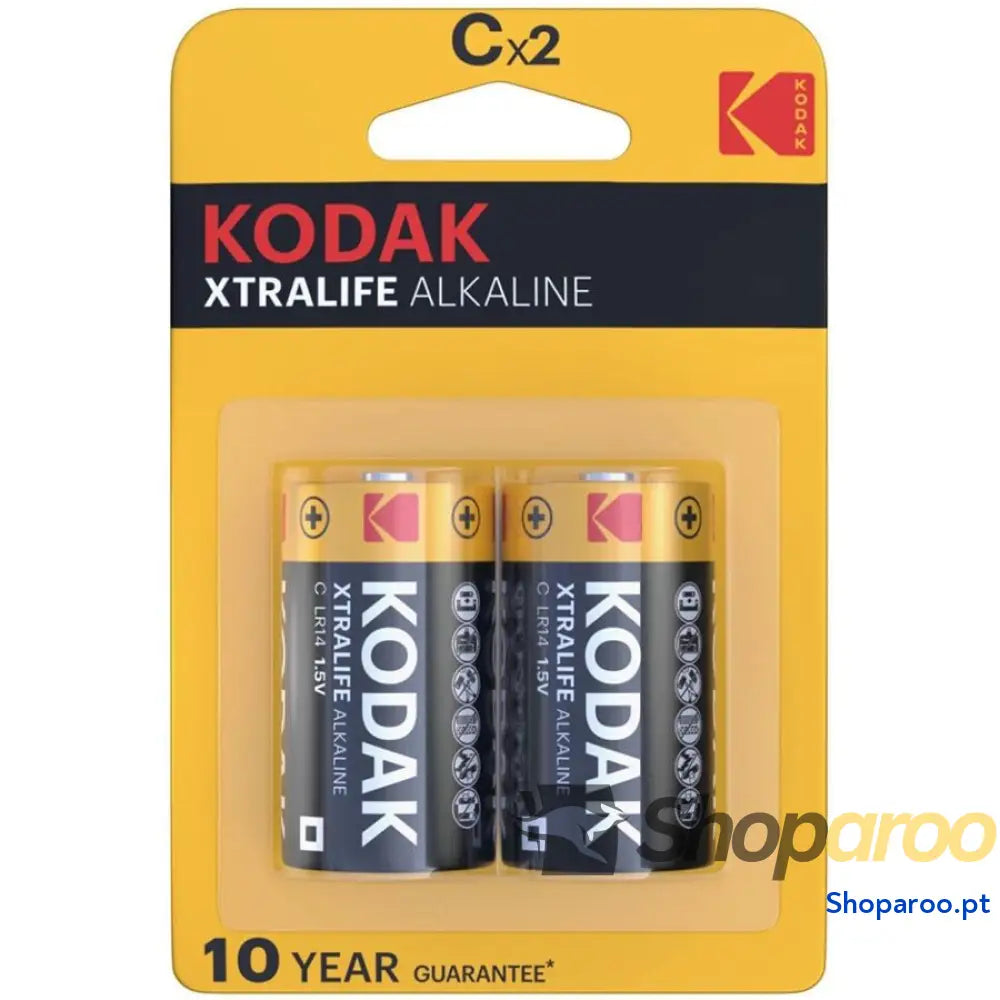KODAK BATERIAS ALCALINAS XTRALIFE CX 2 UNIDADES