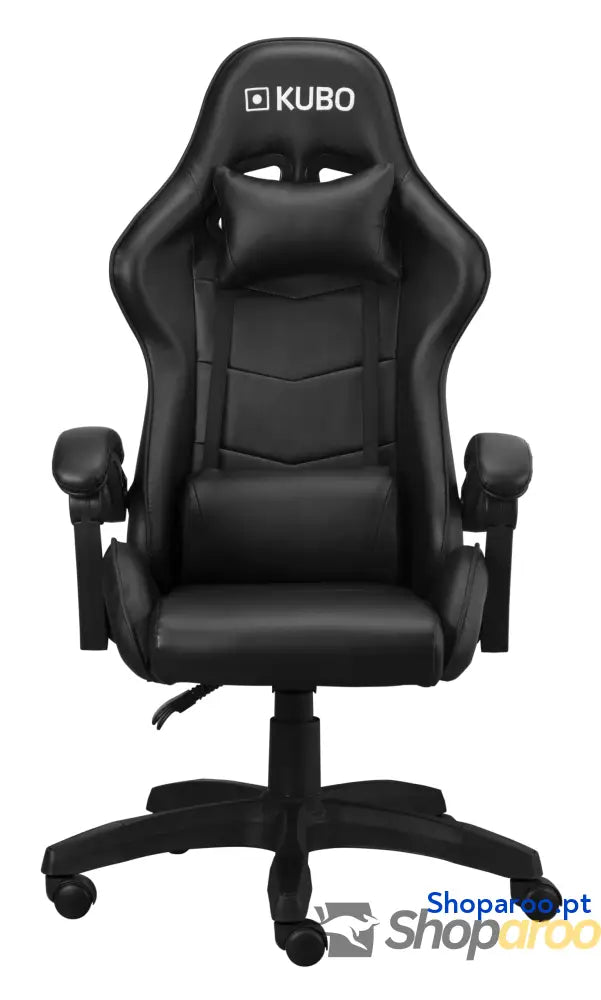 KUBO Cadeira Gamer ergonômica encosto de cabeça Elevação gás nível 4 Máximo conforto Cor: Azul Peso máximo até 130 kg