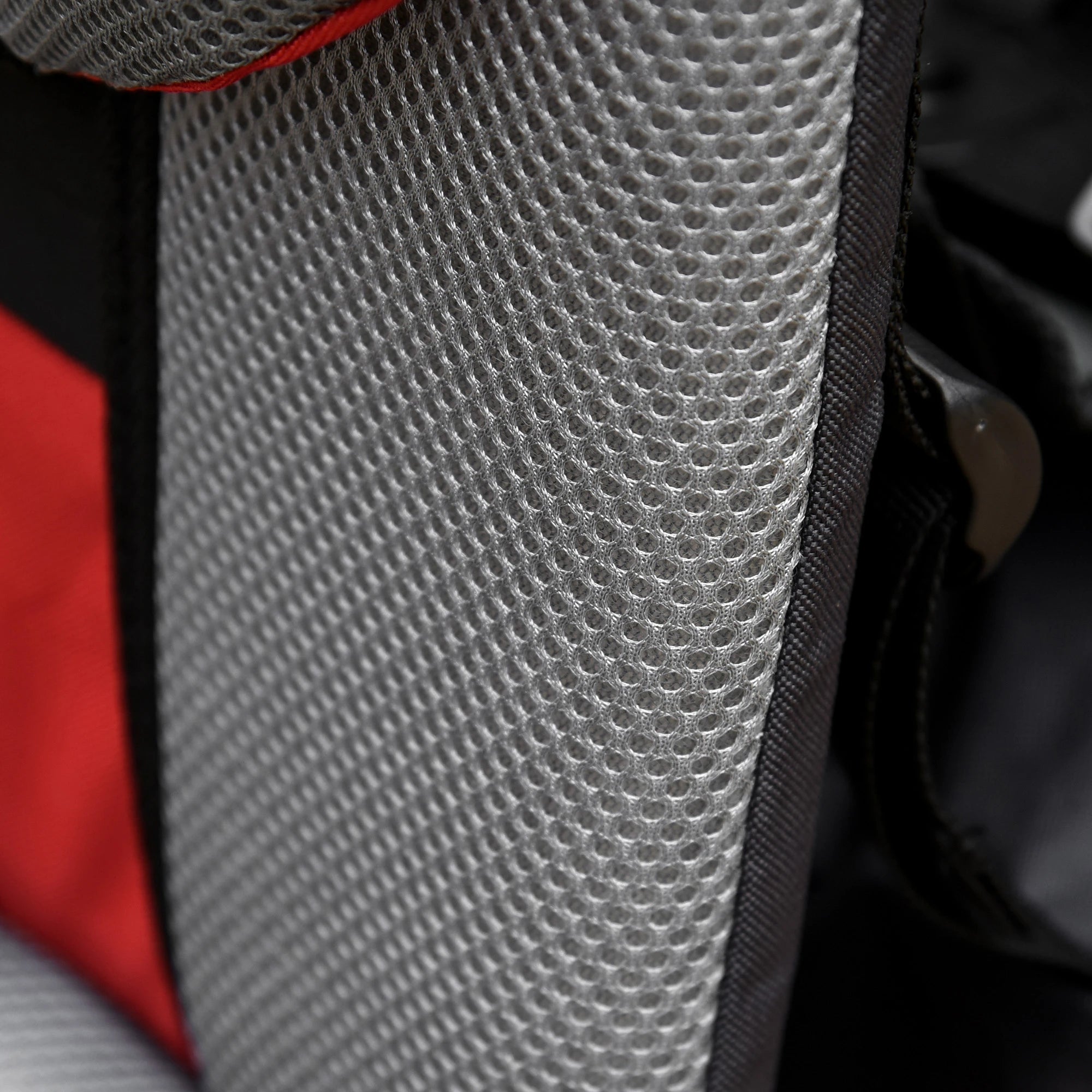 Mochila Porta Bebés Dobrável Ergonómica com Assento Confortável Vermelho