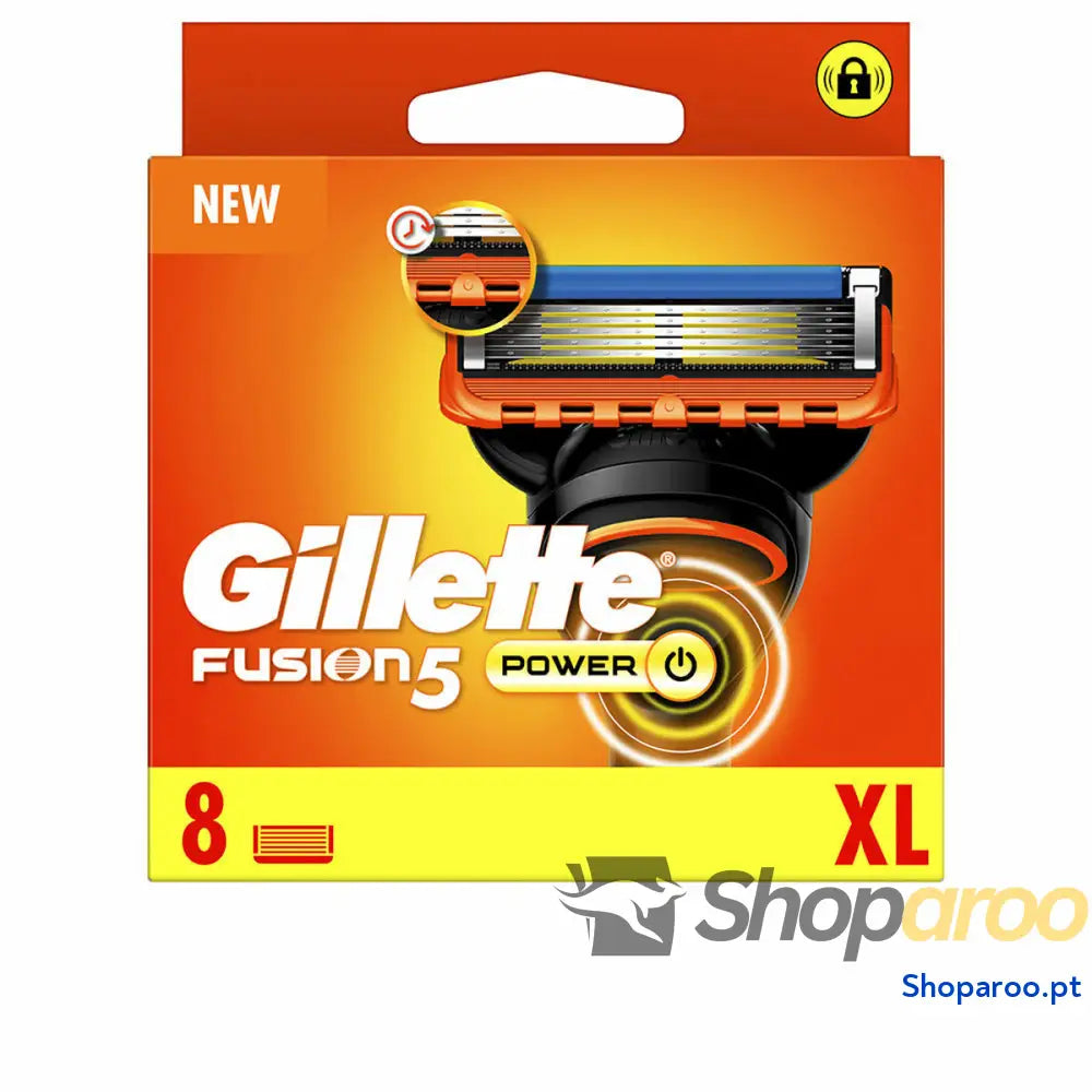 Lâmina de Barbear Gillette Fusion 5 Power (8 Unidades)
