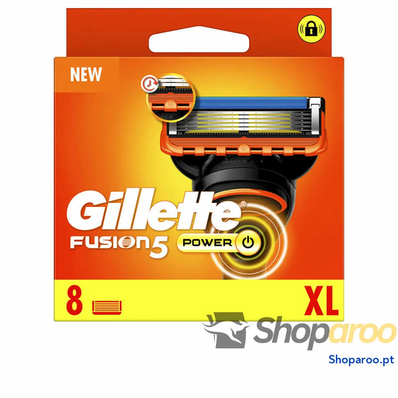 Lâmina de Barbear Gillette Fusion 5 Power (8 Unidades)