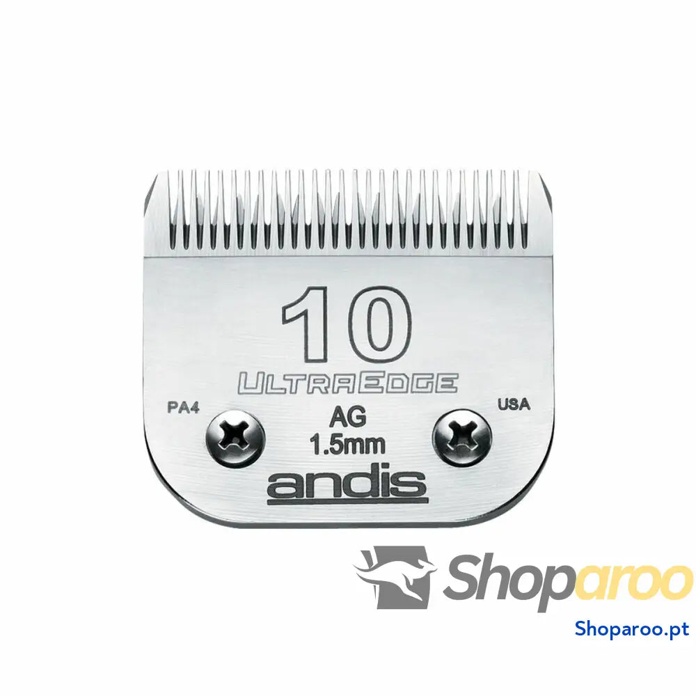 Lâmina sobresselente para máquina de barbear Andis S-10 Cão 1,5 mm