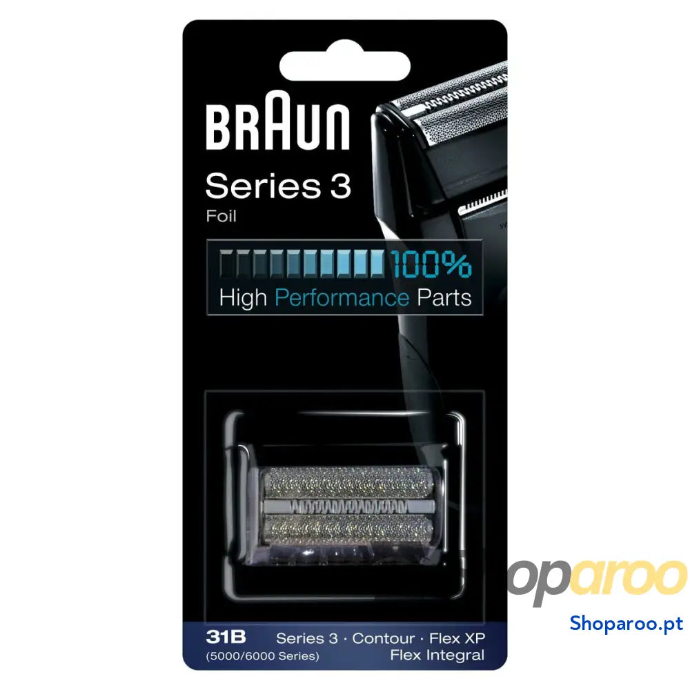 Lâmina sobresselente para máquina de barbear Braun SERIES 3 (1 Unidade)