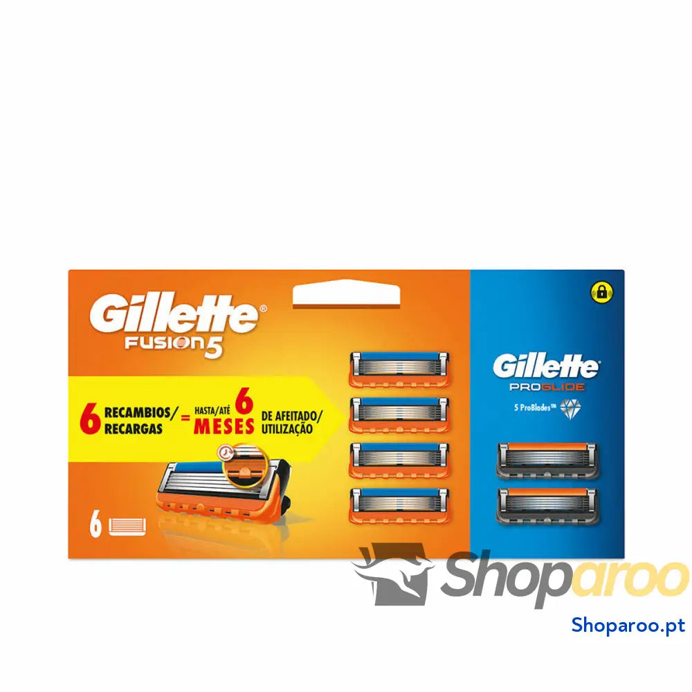 Lâminas de barbear Gillette FUSION 5 POWER