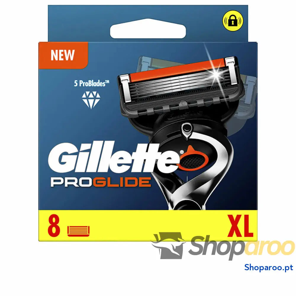 Lâminas de barbear Gillette Fusion Proglide (8 Unidades)