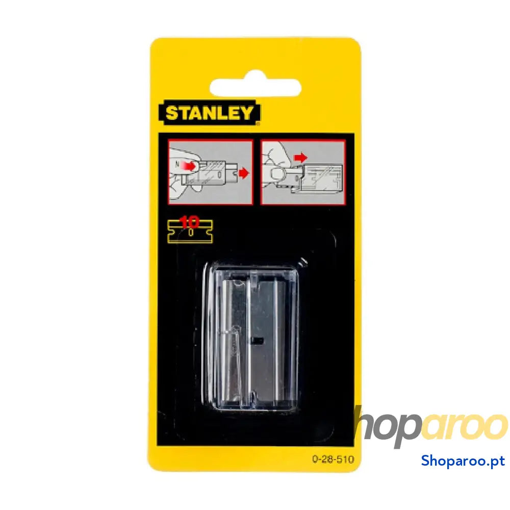 Lâminas sobresselentes Stanley Limpa-vidros 10 pcs