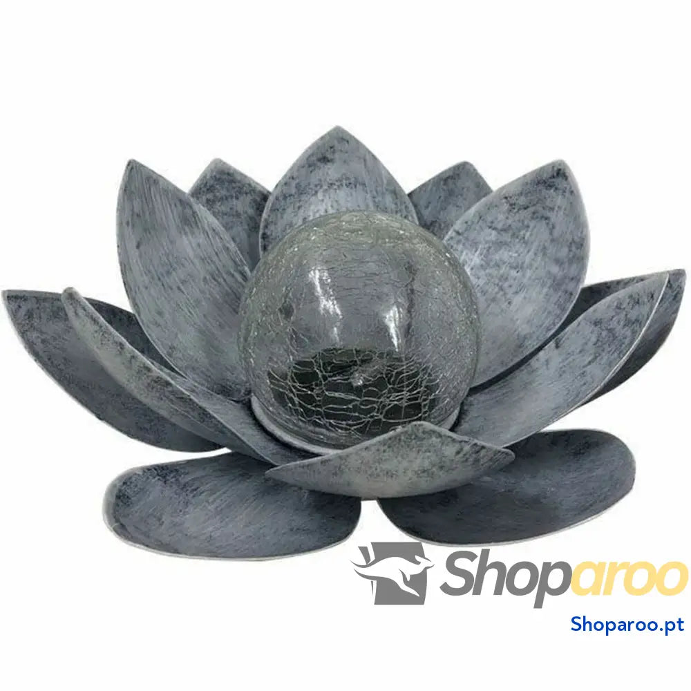 Lâmpada de mesa Galix Waterlily Cinzento