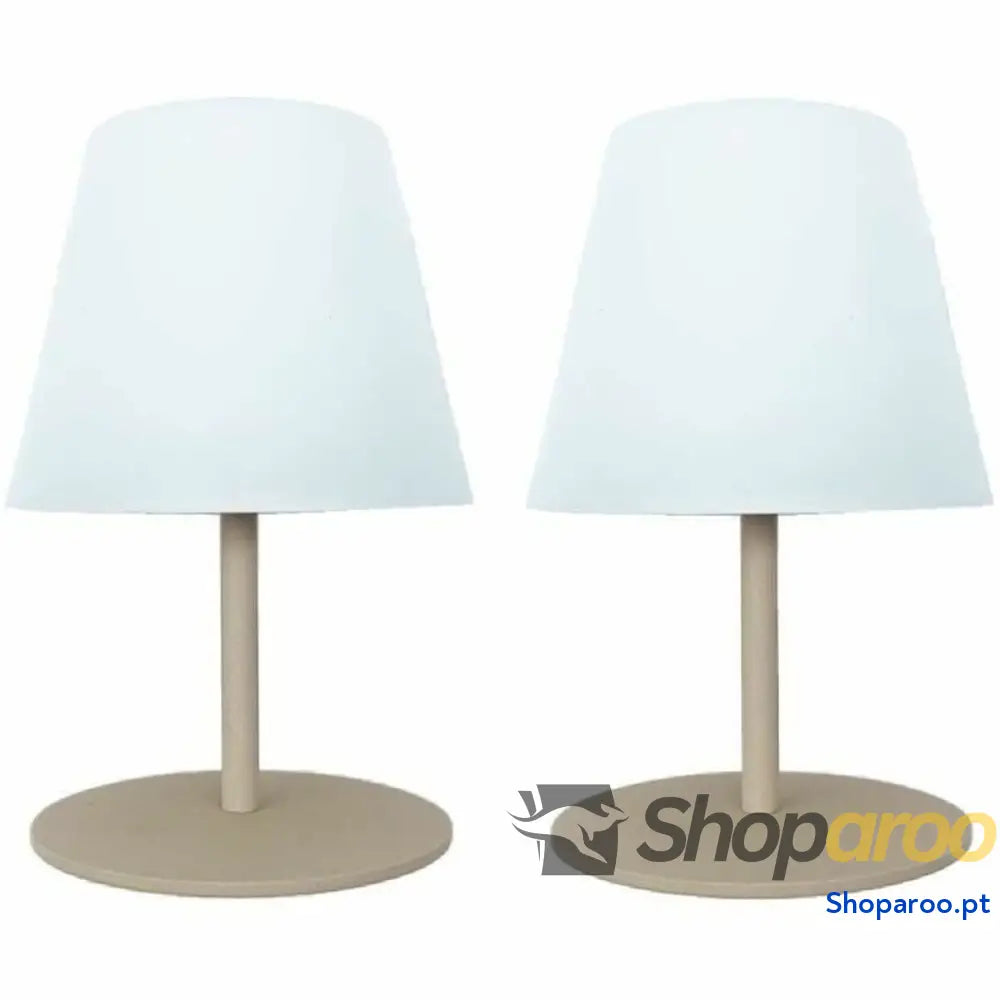 Lâmpada de mesa Lumisky E27 Marrom claro