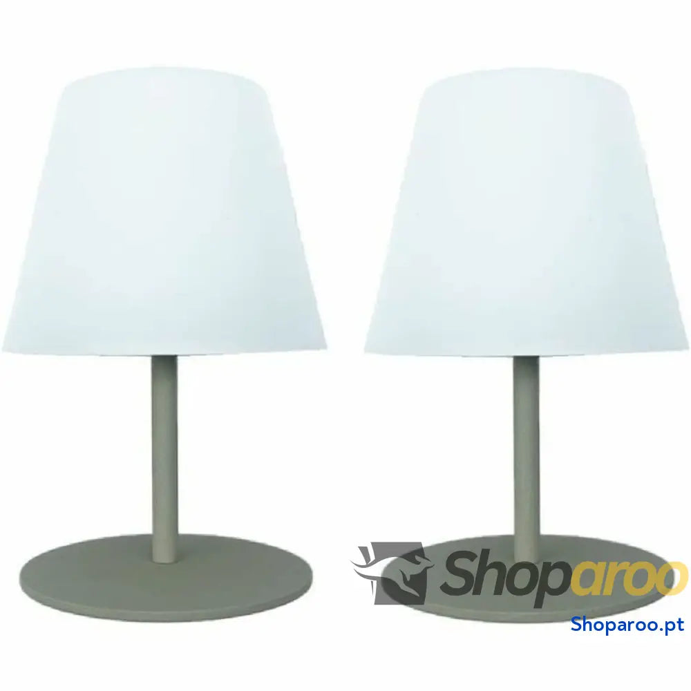Lâmpada de mesa Lumisky E27 Verde