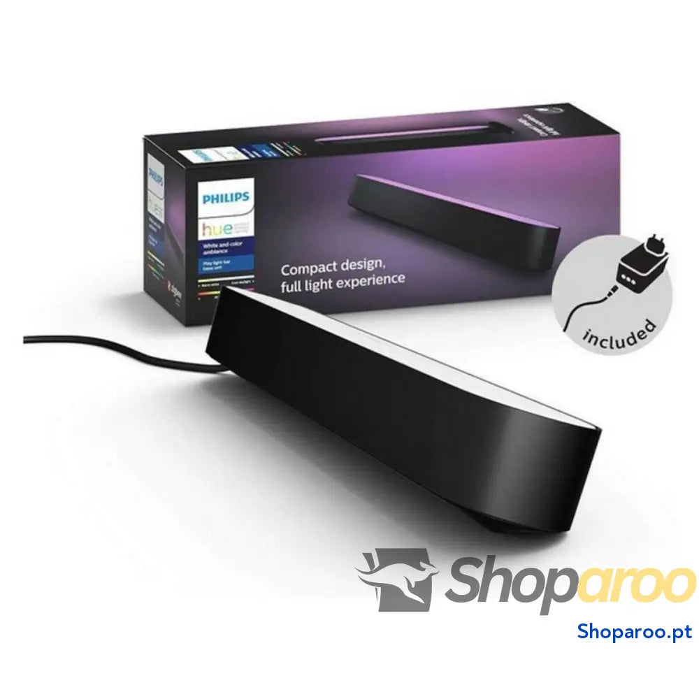 Lâmpada de Mesa Philips Hue Color Play Preto 530 Lm