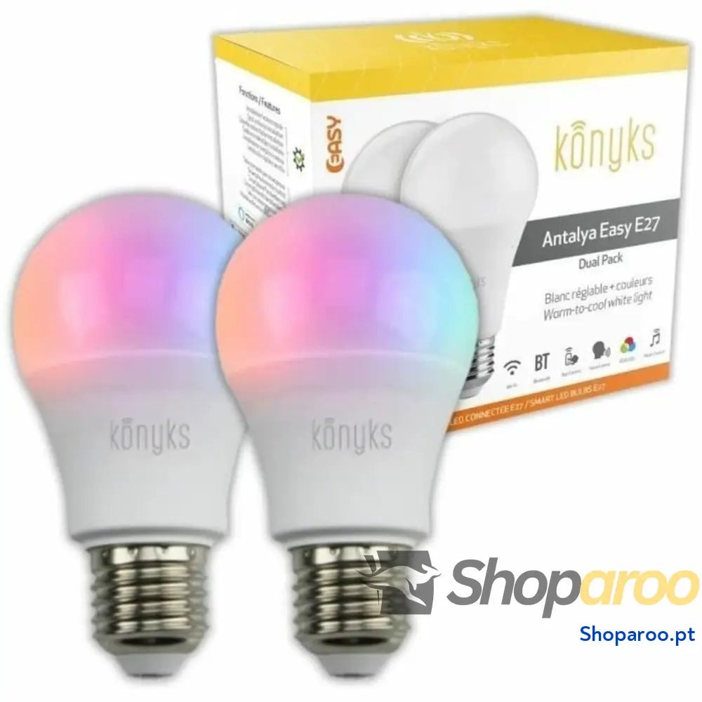 Lâmpada Inteligente Konyks e27 Branco F (2700 K) (6500 K)