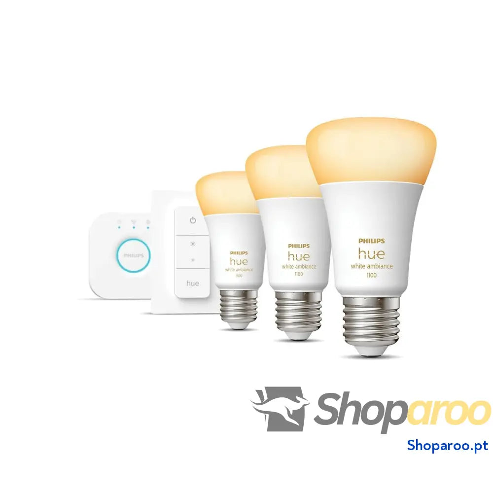 Lâmpada Inteligente Philips 8719514291232 Branco F 11 W E27 806 lm (3 Unidades)