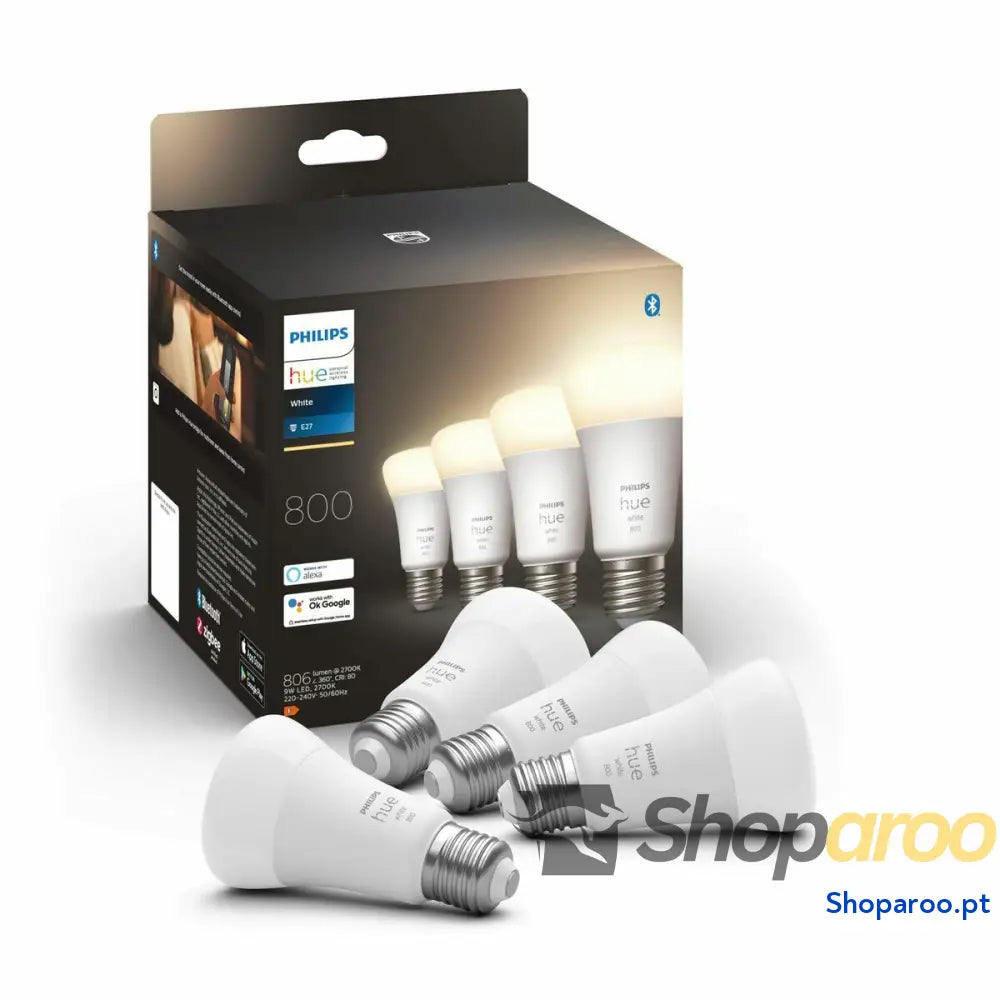 Lâmpada Inteligente Philips 8719514319141 60 W 9 W E27 2700k 800 lm