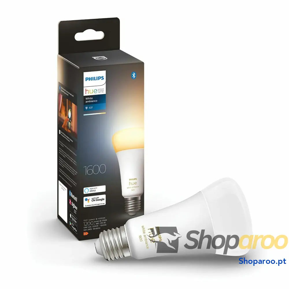 Lâmpada Inteligente Philips Pack de 1 E27 13 W E27 2200K 6500 K