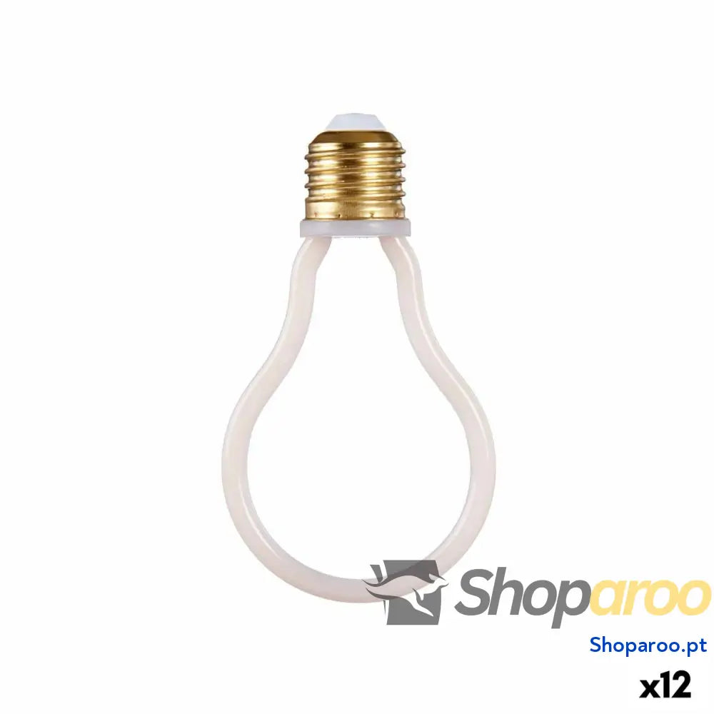Lâmpada LED Branco 4 W E27 9,5 x 13,5 x 3 cm (2700 K) (12 Unidades)