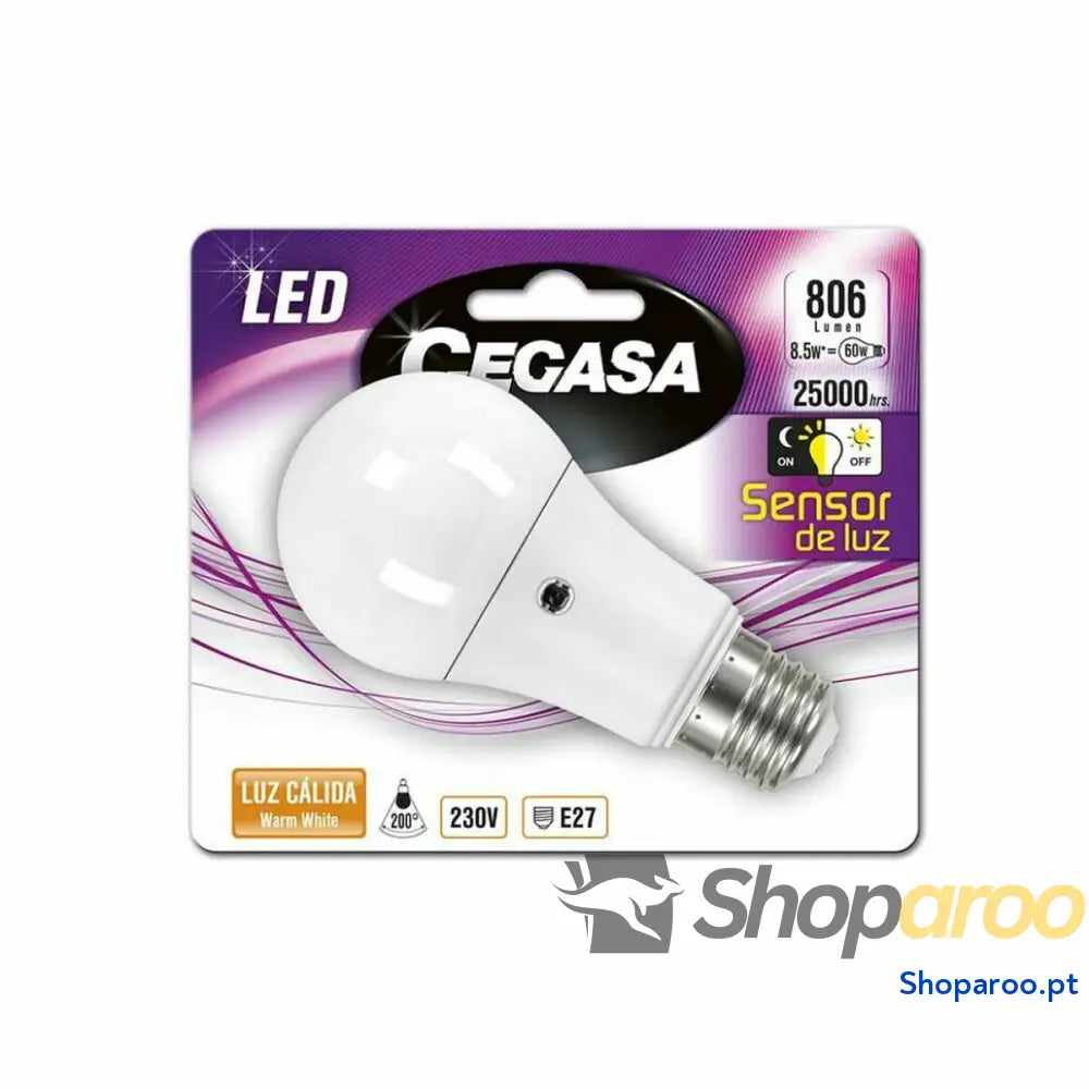 Lâmpada LED Cegasa 2700 K 8,5 W