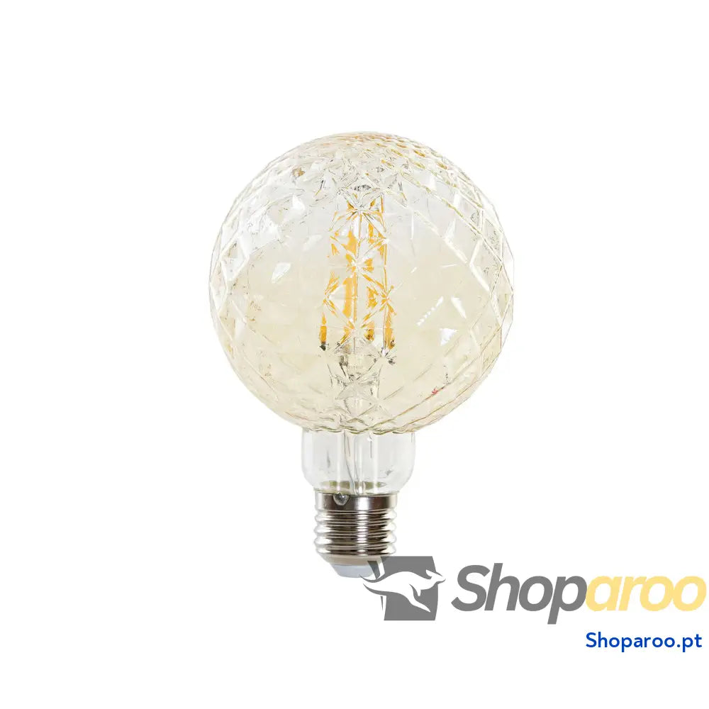 Lâmpada LED DKD Home Decor Âmbar 4 W E27 450 lm 9,5 x 9,5 x 14 cm