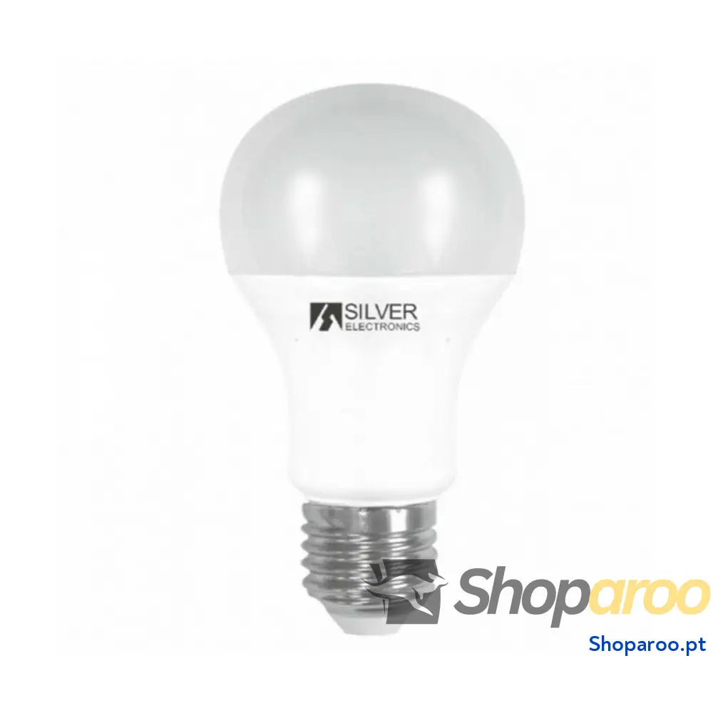 Lâmpada LED esférica Silver Electronics 980527 E27 15W Luz quente