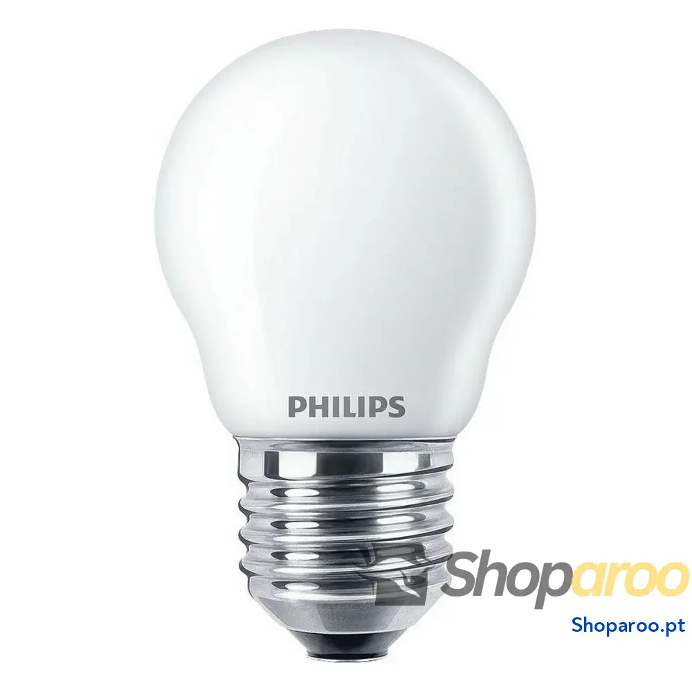 Lâmpada LED Philips Branco F 40 W 4,3 W E27 470 lm 4,5 x 7,8 cm (4000 K)