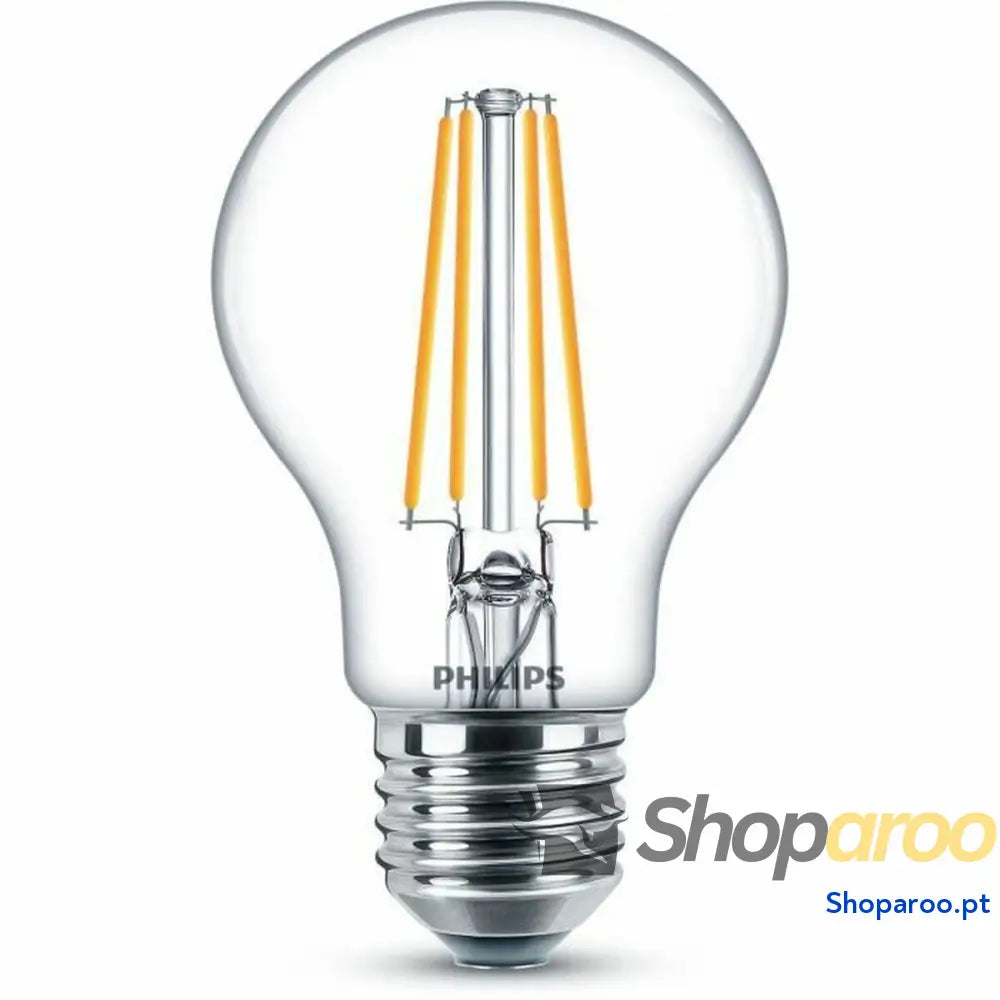 Lâmpada LED Philips Classic 60 W Branco E E27 (2700 K) (2 Unidades)