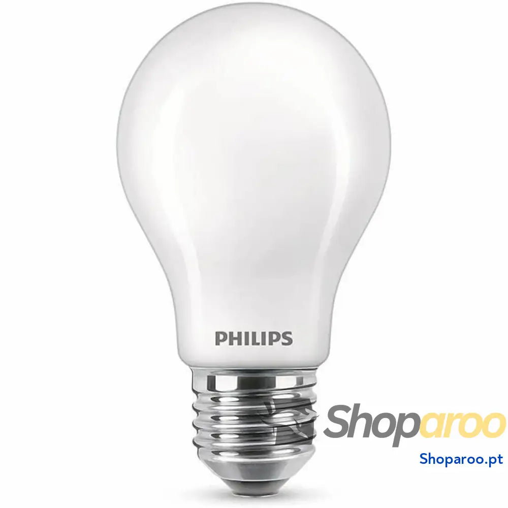 Lâmpada LED Philips Classic Standard 60 W Branco E E27 (2700 K) (2 Unidades)