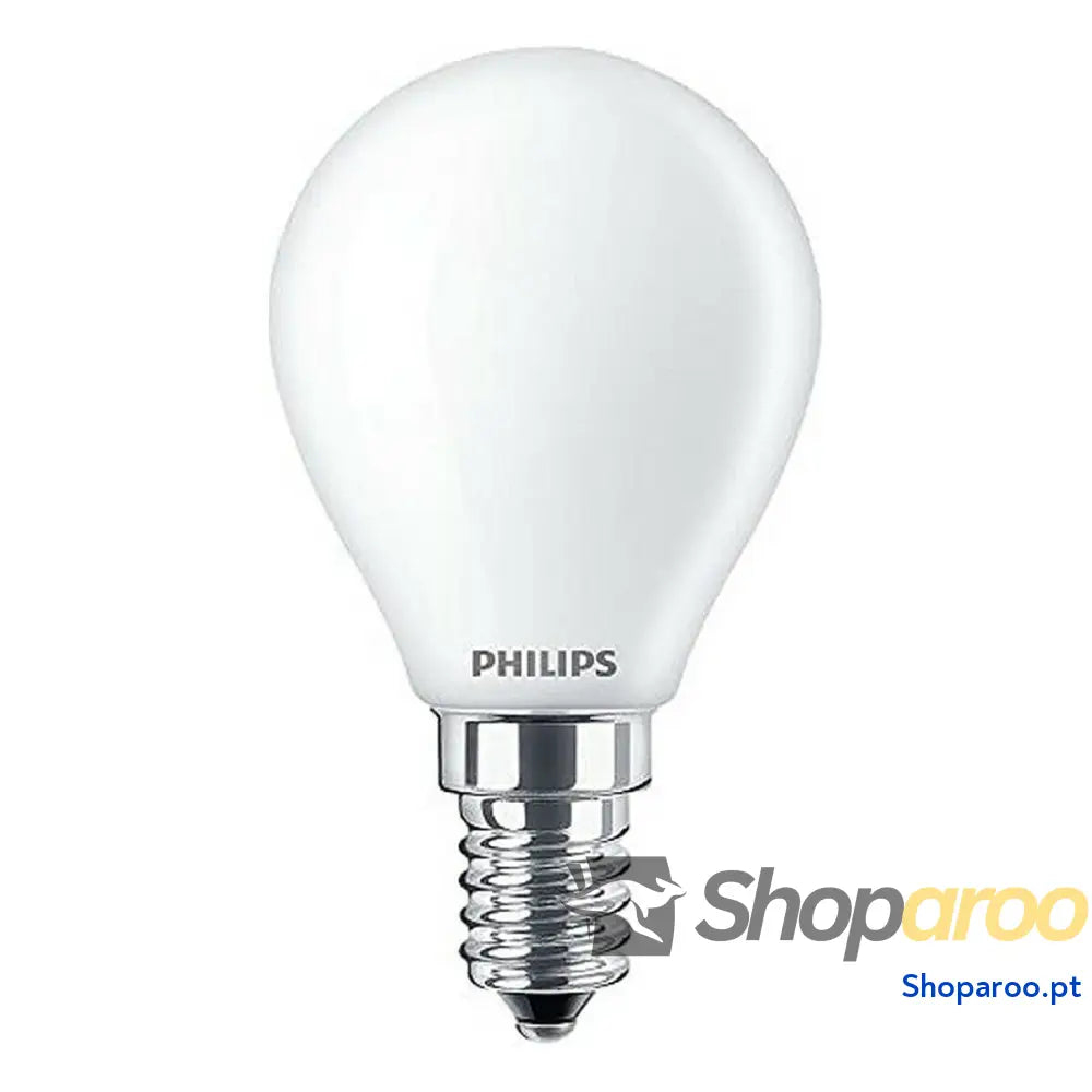 Lâmpada LED Philips F 4,3 W E14 470 lm 4,5 x 8,2 cm (6500 K)