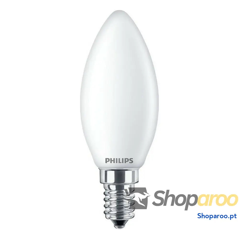 Lâmpada LED Philips Vela Branco F 40 W 4,3 W E14 470 lm 3,5 x 9,7 cm (4000 K)