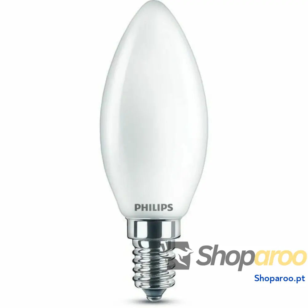 Lâmpada LED Philips Vela F 4,3 W E14 470 lm 3,5 x 9,7 cm (2700 K)