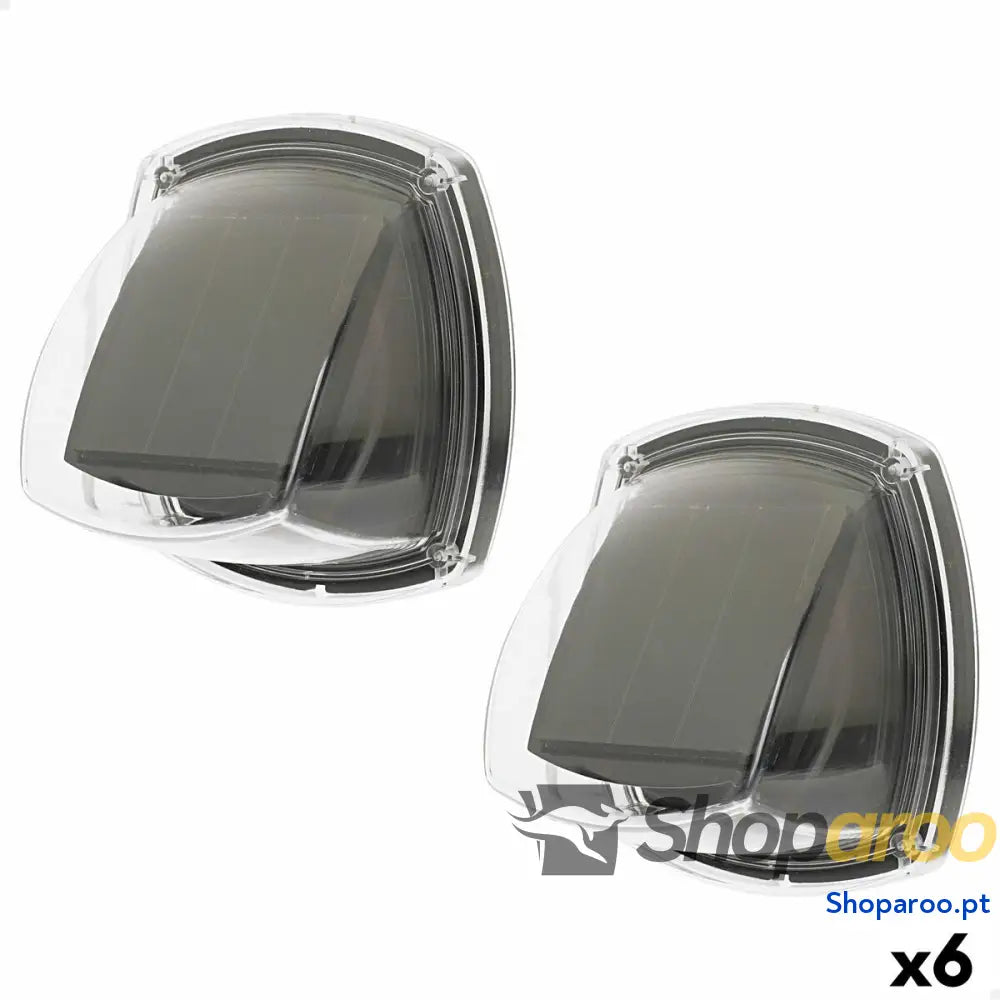 Lâmpada solar Aktive 8,5 x 9 x 5,5 cm (6 Unidades)