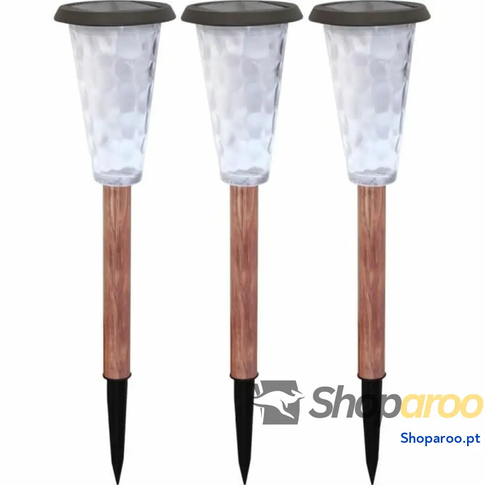 Lâmpada solar Canopo Natural 20 Lm (3 Unidades)
