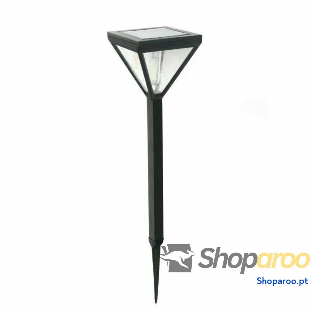 Lâmpada solar Galix 25 lm Preto Aço inoxidável