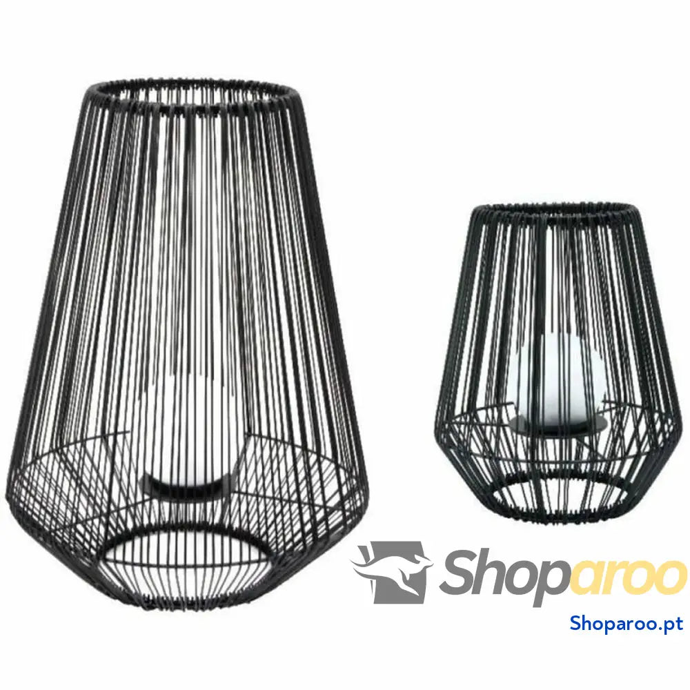 Lâmpada solar Galix Branco Metal