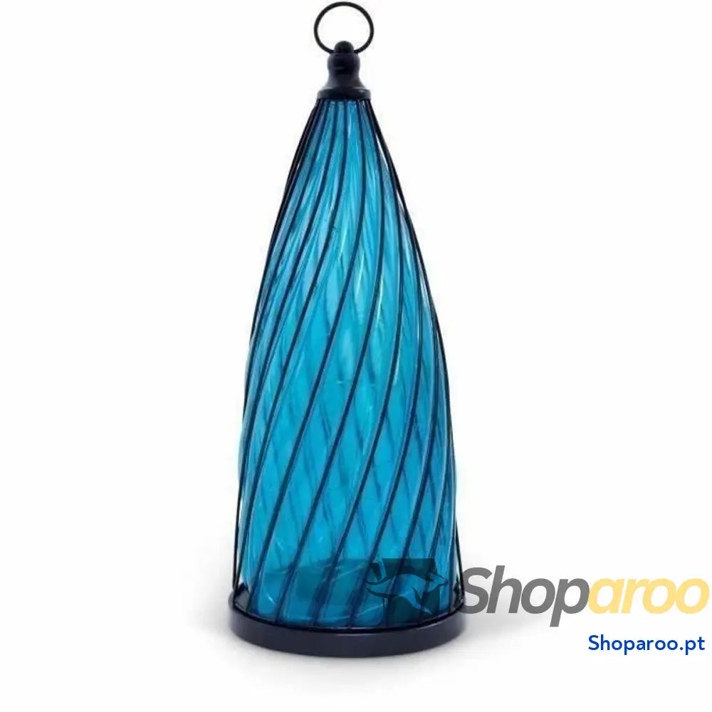 Lâmpada solar Garden ID Blue Dome