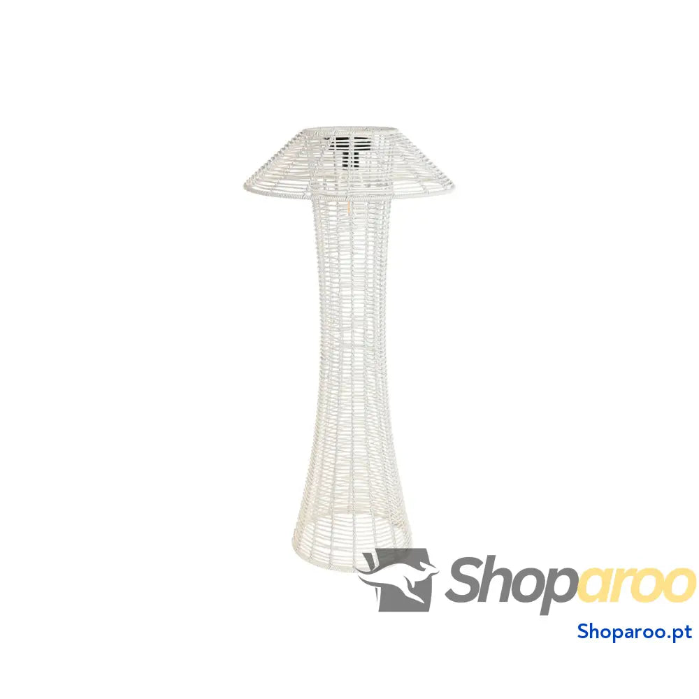 Lâmpada solar Home ESPRIT Branco 35 x 35 x 76 cm
