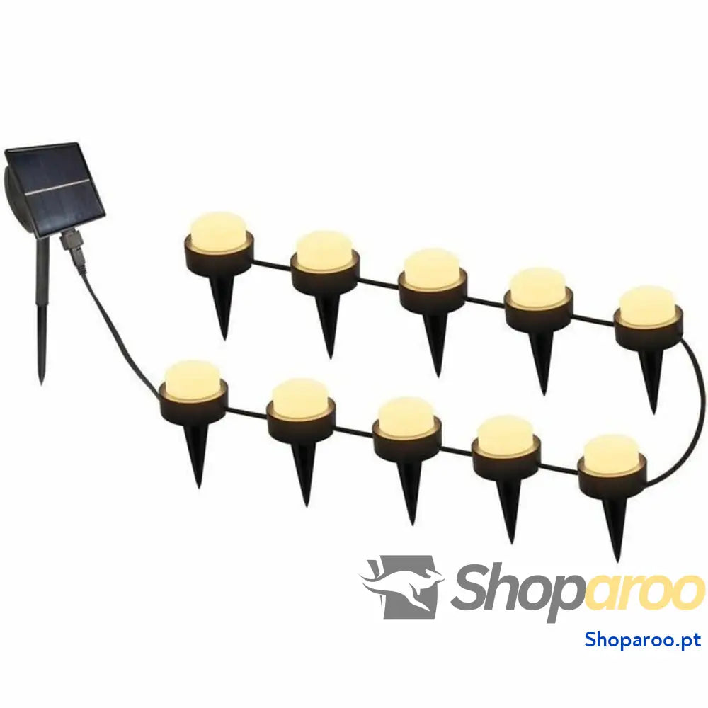 Lâmpada solar Lumisky Soliray Preto