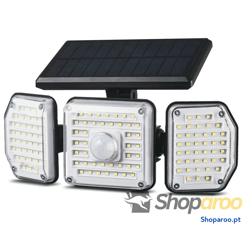 Lâmpada solar MacLean MCE615 Preto