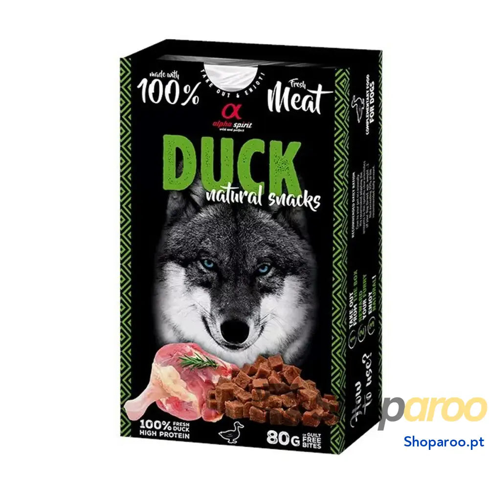 Lanche para Gato Alpha Spirit Pato